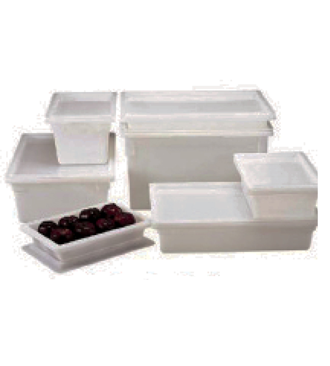 White Food Storage Box 12" x 18" Lid
